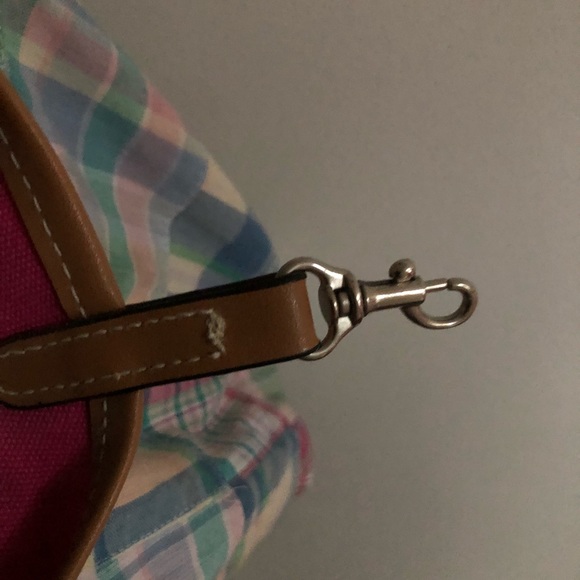 Women’s plaid shoulder bag purse - Picture 3 of 5